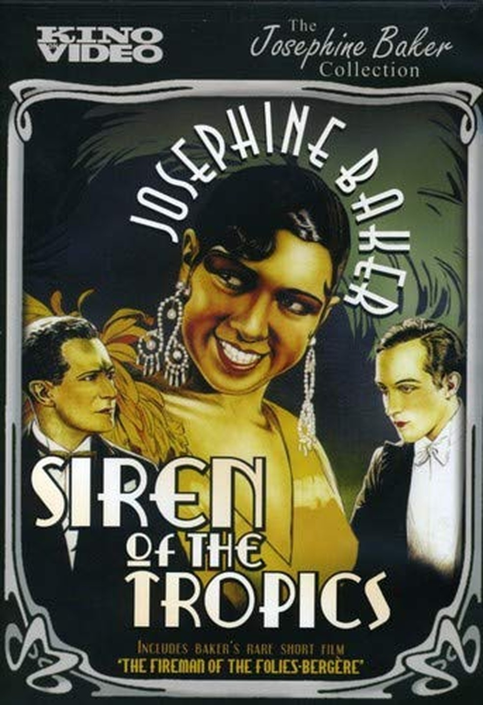 Cartaz da produ&ccedil;&atilde;o 'Sereia dos Tr&oacute;picos' (1927), estrelada por Josephine Baker &mdash; Foto: Reprodu&ccedil;&atilde;o