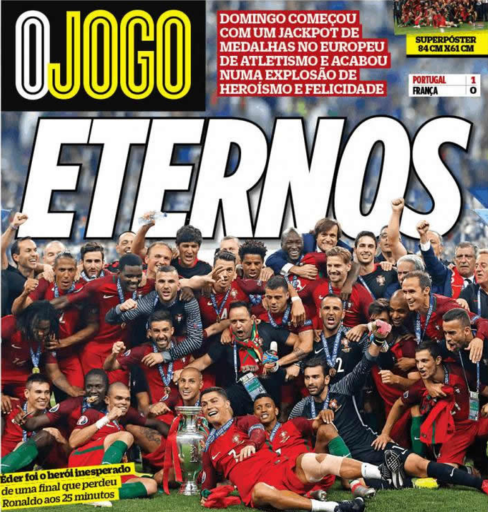 Euro'2016: Quando a Europa se rendeu a Portugal - Europeu - Jornal Record