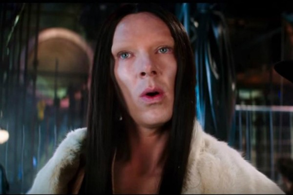 O polêmico personagem interpretado por Benedict Cumberbatch em 'Zoolander 2' (Foto: Reprodução)