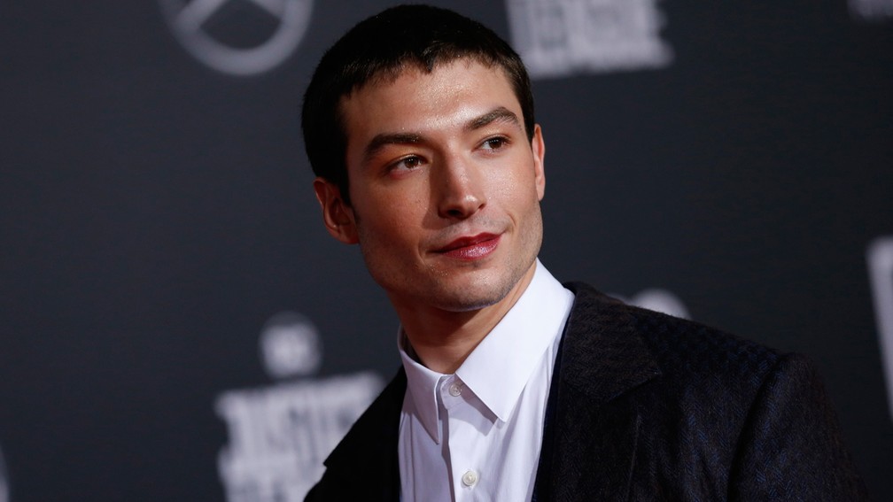 Ezra Miller, o The Flash dos cinemas, na pré-estreia de 'Liga da Justiça' em Los Angeles (Foto: Mario Anzuoni/Reuters)