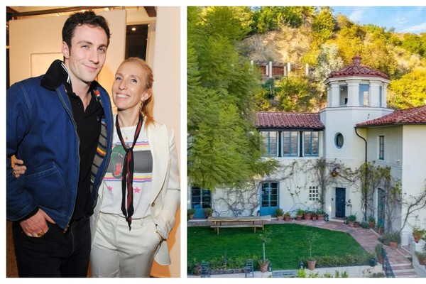 O ator Aaron Taylor-Johnson e a diretora Sam Taylor-Johnson colocaram sua mansão à venda (Foto: Getty Images/Divulgação)