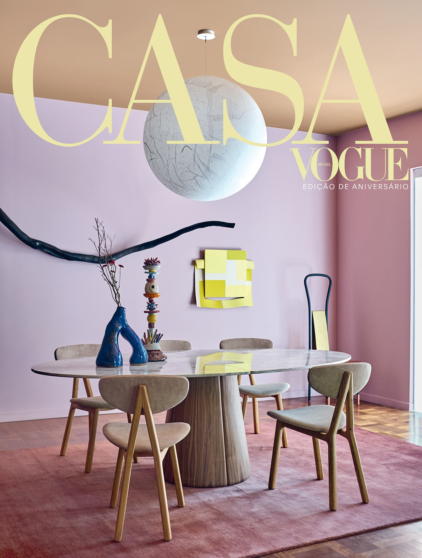 Casa Vogue comemora 45 anos com edição especial de capa dupla (Foto: Ilana Bessler/Habitado)