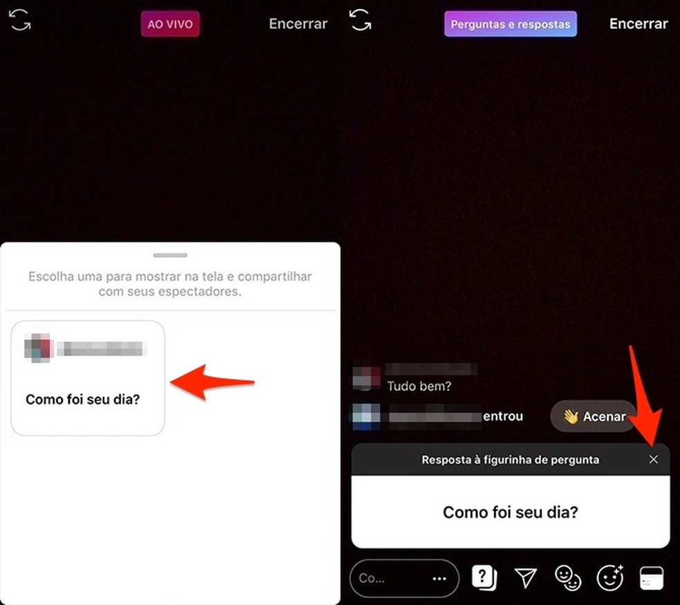 Como Responder Perguntas E Usar Fotos Da Galeria Na Live Do Instagram Redes Sociais Techtudo