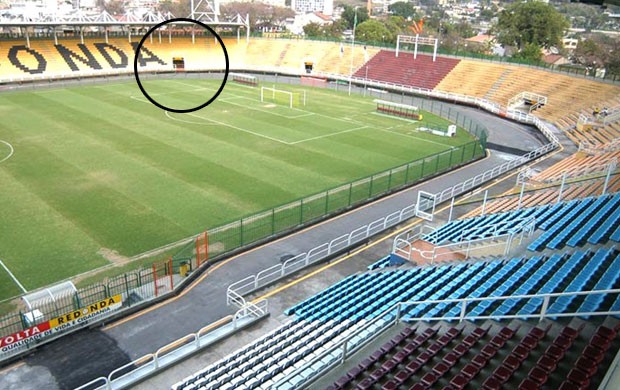 estádio Raulino de Oliveira Volta Redonda detalhe (Foto: Divulgação / Site Oficial do Volta Redonda)