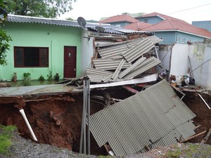 RS, chuv, Santa Maria, enchente (Foto: Prefeitura de Santa Maria/Divulgação)