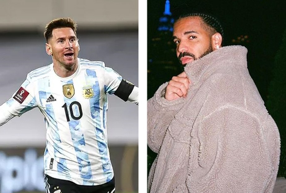 Lionel Messi e Drake