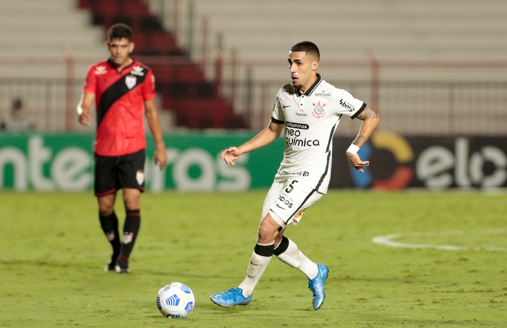 Gabriel em Corinthians x Atlético-GO — Foto: Rodrigo Coca/Agência Corinthians