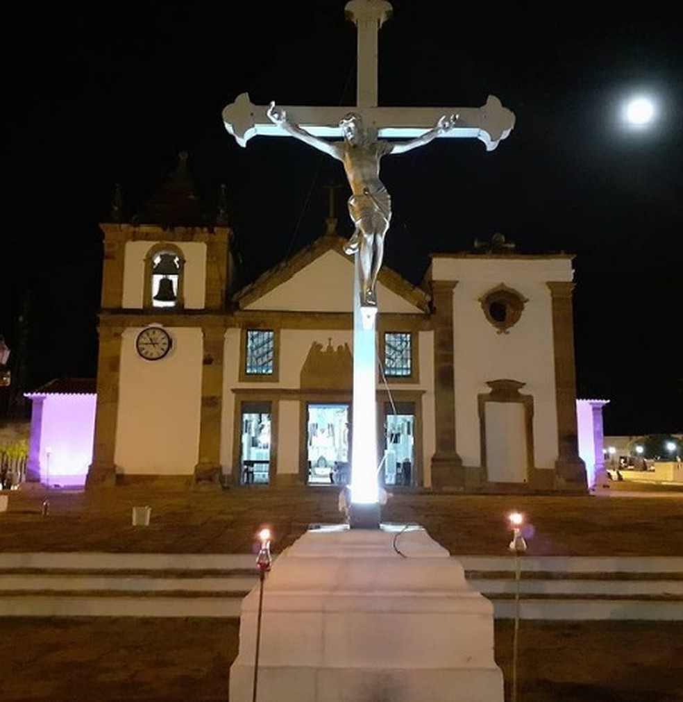 Paróquia de Nossa Senhora da Vitória em Oeiras realiza celebrações na Semana Santa — Foto: Paróquia de Nossa Senhora da Vitória