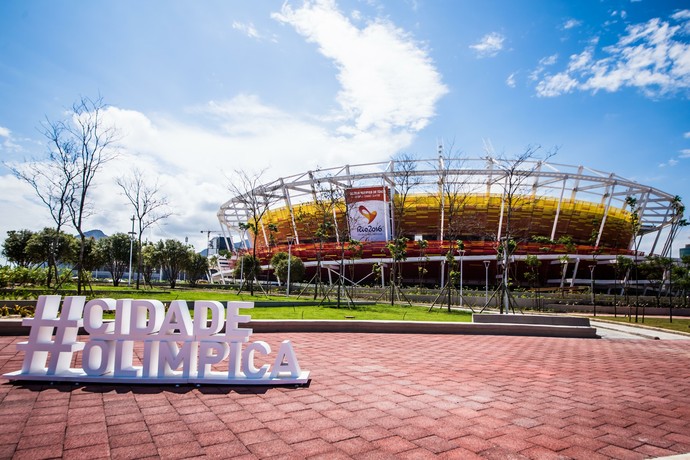 Centro de Tênis no Parque Olímpico (Foto: Renato Sette / Divulgação Prefeitura do Rio)