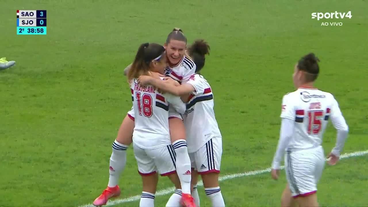 Melhores Momentos: São Paulo 3 x 1 São José pela 15ª rodada do Brasileirão Feminino 2022