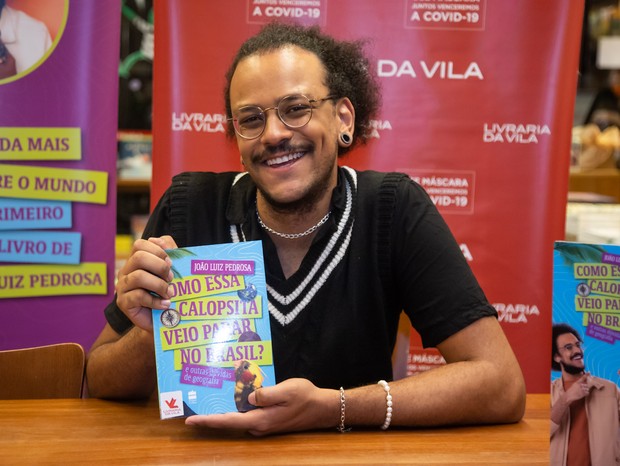 João Luiz Pedrosa lança livro (Foto: Patrícia Devoraes/Brazil News )
