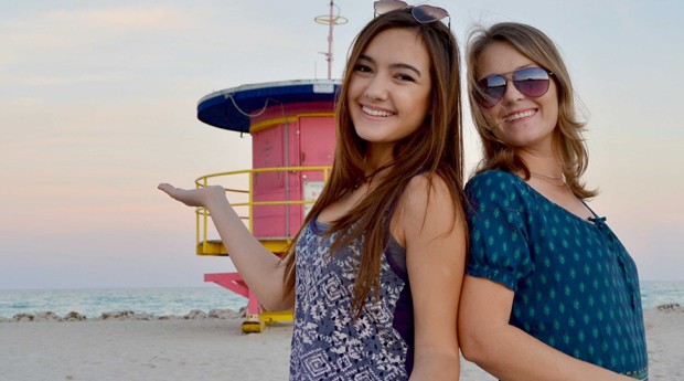 Nina e sua mãe, Rose Negre, abriram a agência de turismo receptivo Hey Florida Travel (Foto: Divulgação)