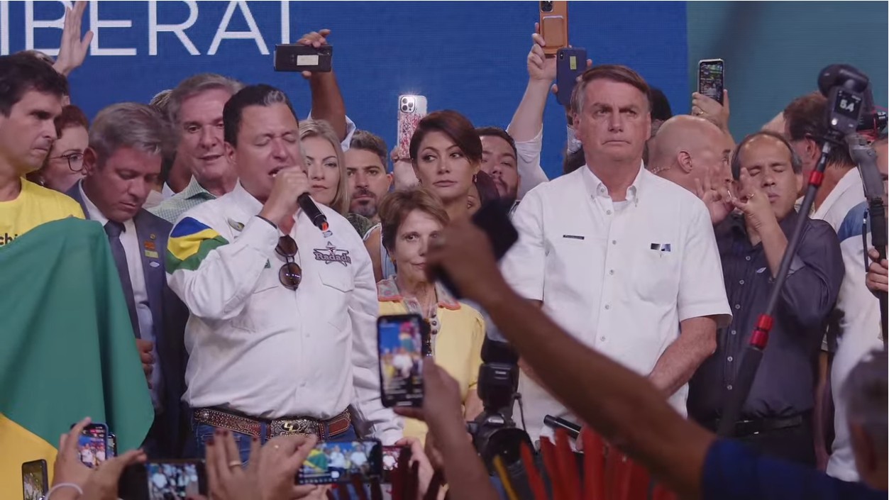 Bolsonaro participa de encontro nacional do PL, em Brasília