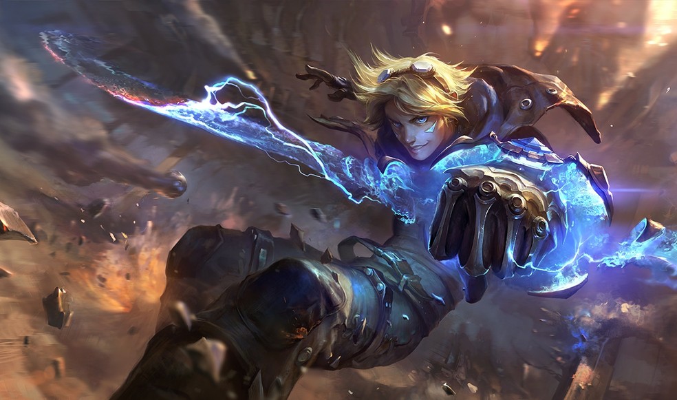 Ezreal, o Explorador Pródigo, é um dos campeões mais divertidos de se jogar em League of Legends (Foto: Divulgação/Riot Games)