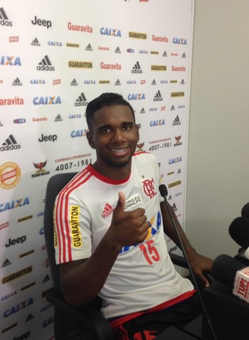 Luiz Antonio, entrevista Flamengo (Foto: Sofia Miranda) Luiz Antonio, entrevista Flamengo (Foto: Sofia Miranda)