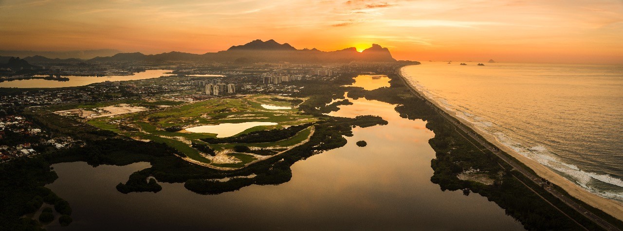 Grand Hyatt Rio de Janeiro e Campo Olímpico de Golfe, vizinhos em um paraíso  (Foto: Divulgação)