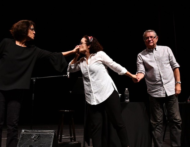  Liliane Secco, Luciana Braga e Flávio Marinho (Foto: Cristina Granato/Divulgação)