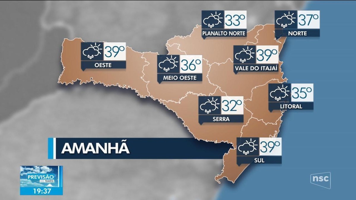 Onda De Calor Chega Ao 5º Dia Em Sc Com Temperaturas Acima De 39ºc Santa Catarina G1 