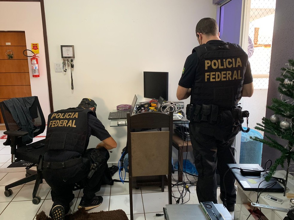 Operação contra abuso sexual infantil cumpre mandados em São Luís e Raposa — Foto: Divulgação/Polícia Federal
