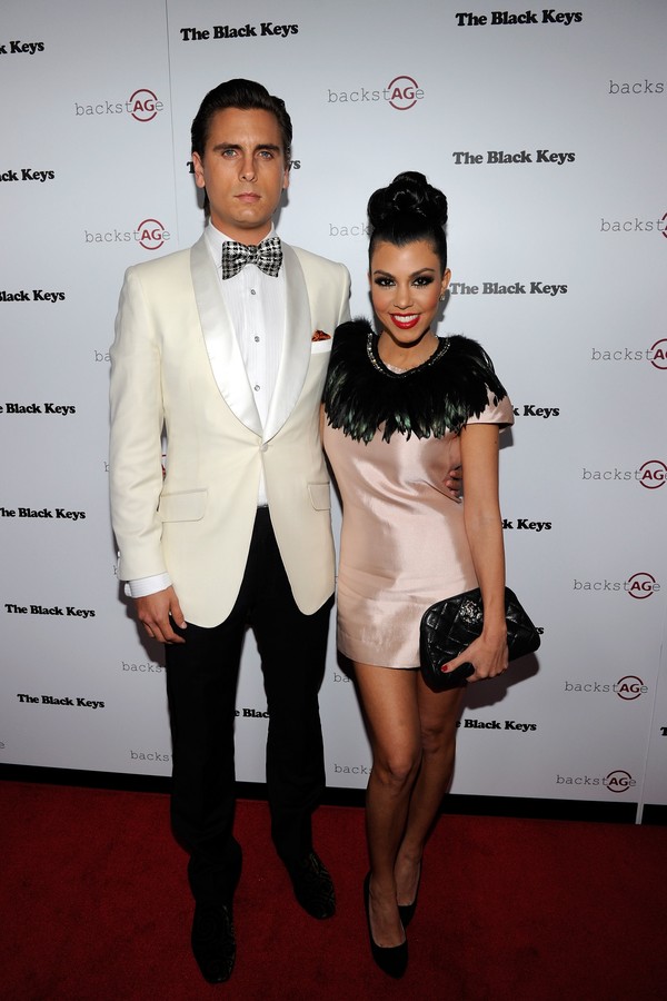 As celebridades Scott Disick e Kourtney Kardashian (Foto: Getty Images)
