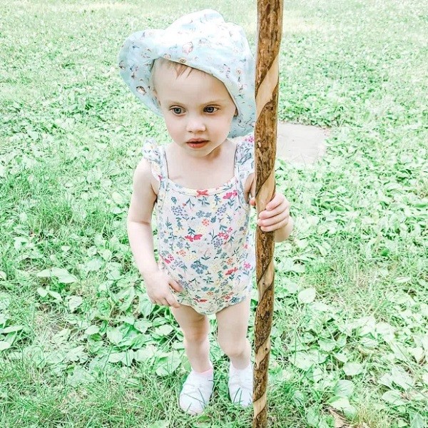 A filha da influencer Kate Hudson (Foto: Instagram)
