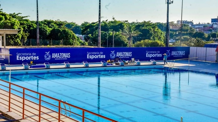 Utilizada Na Rio 2016 Piscina Doada Ao Am Enfim Sera Utilizada Na Vila Olimpica De Manaus Am Ge