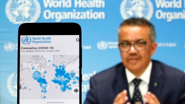 O diretor-geral da Organização Mundial da Saúde (OMS), Tedros Adhanom Ghebreyesus (Foto: Getty Images)