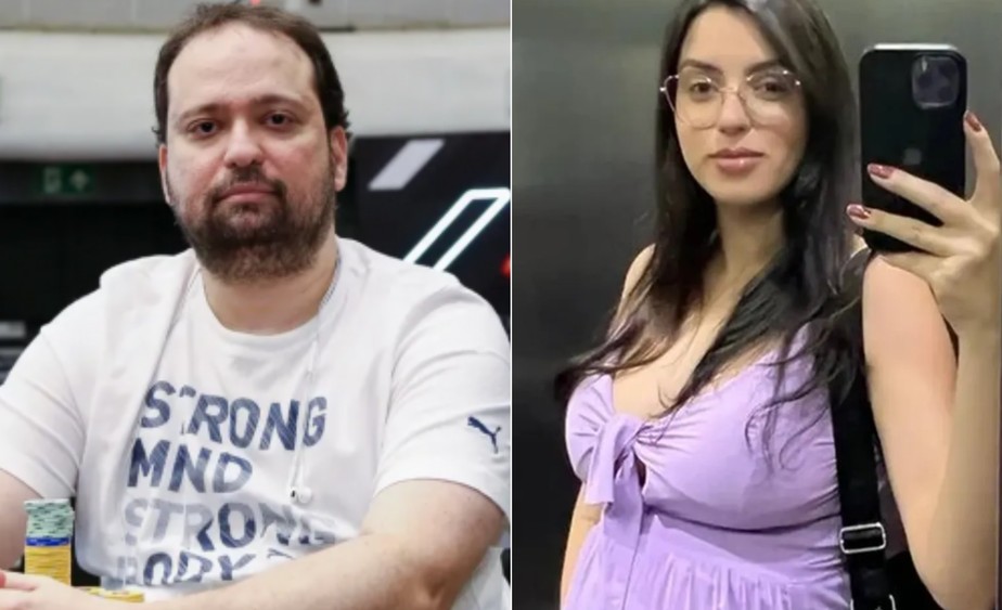 Diogo Viola de Nadai e Letycia Peixoto Fonseca; a gestante foi morta a tiros na última quinta-feira, em Campos