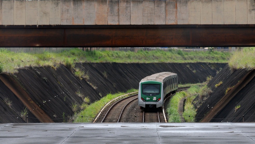 Metrô-DF — Foto: Tony Winston/Agência Brasília