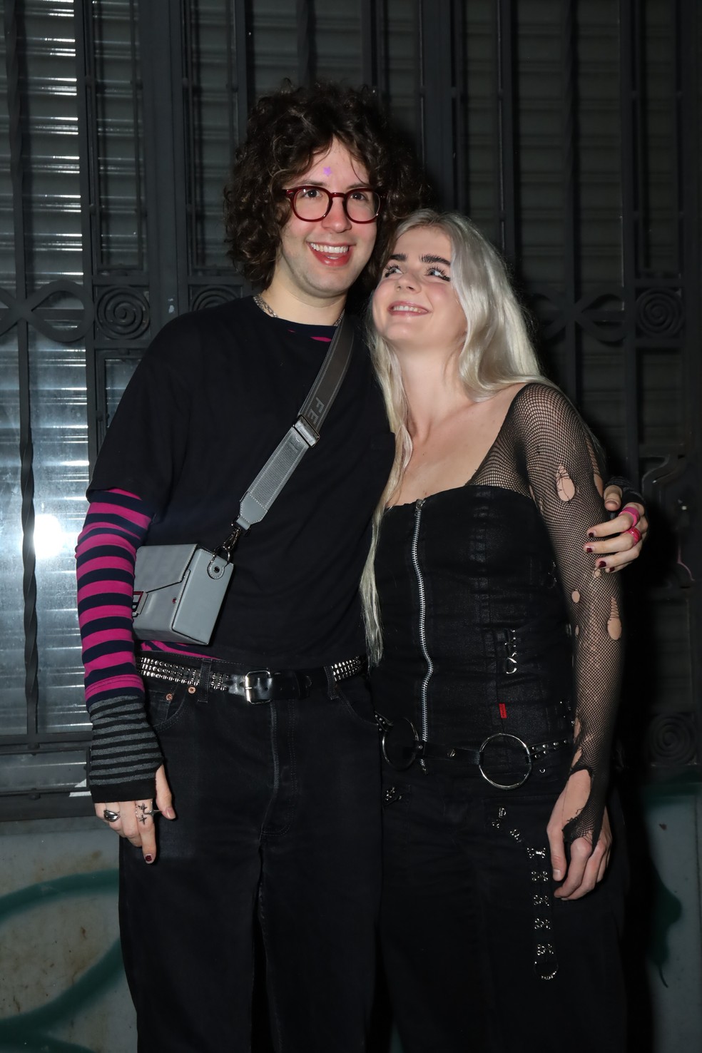 Lucas Jagger e a namorada &mdash; Foto: Clayton Felizardo/BrazilNews