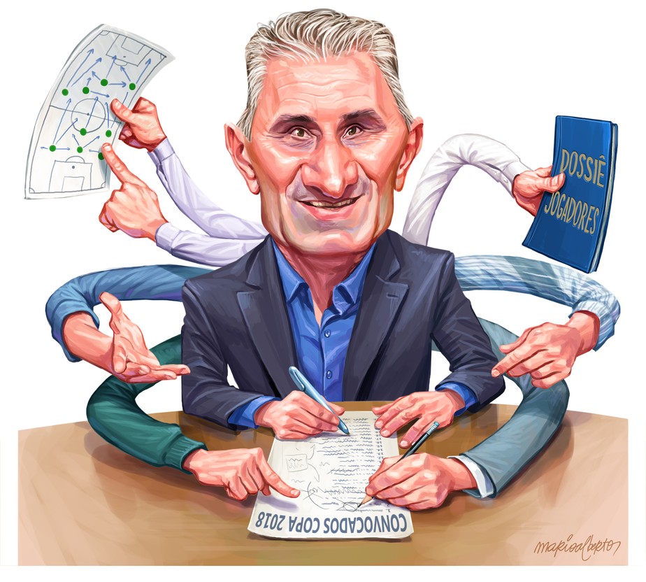 Tite e seus 18 braços: entenda como será fechada a lista da Seleção para a Copa