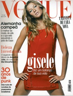 Vogue Brasil, maio de 2006, em clique de Jacques Dequeker   