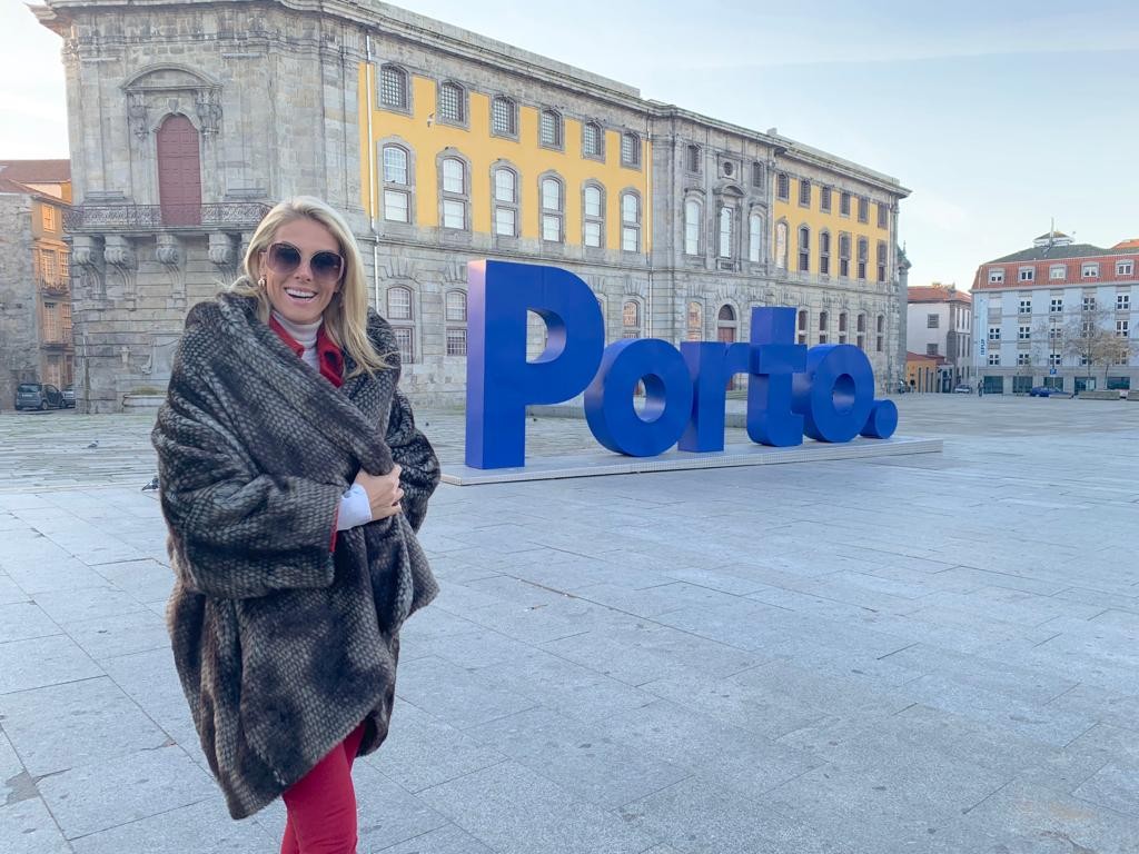 Ana Hickmann em viagem a Portugal (Foto: Arquivo pessoal)