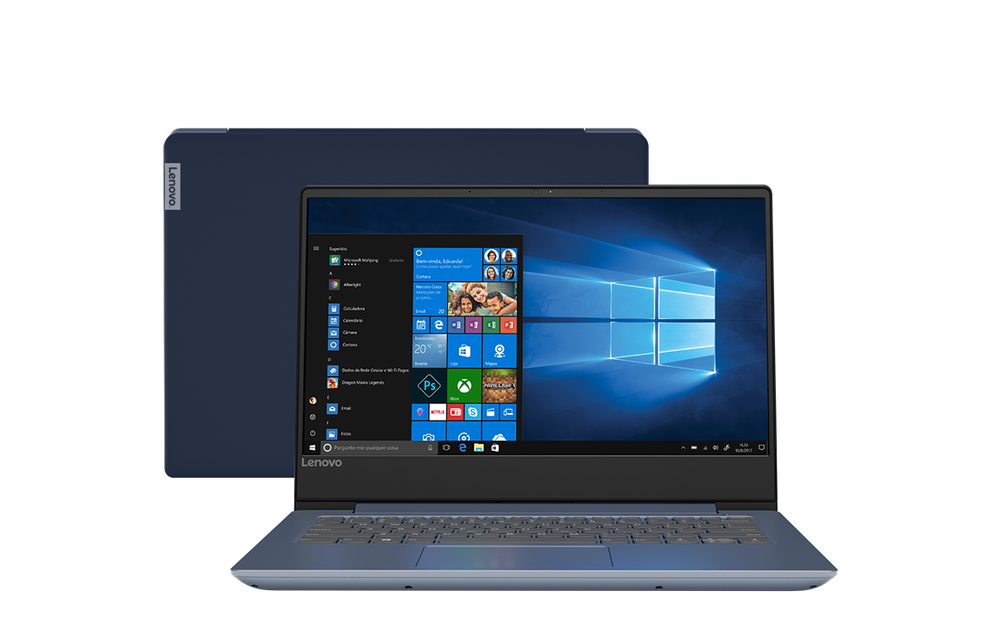 IdeaPad 330s tem recarga rápida de bateria, suporte a Optane e SSDs PCIe — Foto: Divulgação/Lenovo