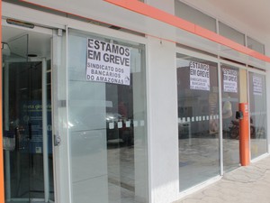 Sindicato estima que greve terá até 70% de adesão (Foto: Camila Henriques/G1 AM)