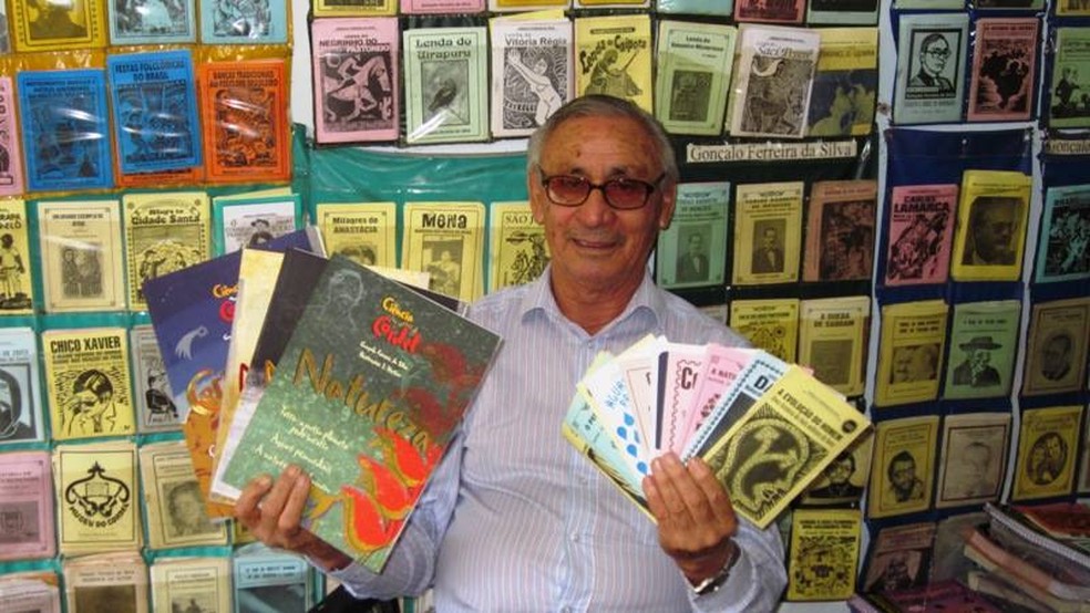 Cordelista Gonçalo Ferreira da Silva, 84 anos, mora no Rio de Janeiro — Foto: Reprodução