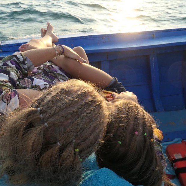 Viagem da família Huck a Moçambique (Foto: Reprodução/Instagram)
