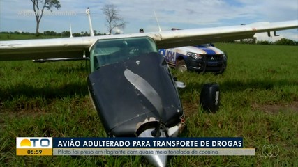 Caso de avião que transportava drogas é investigado pela Policia Federal