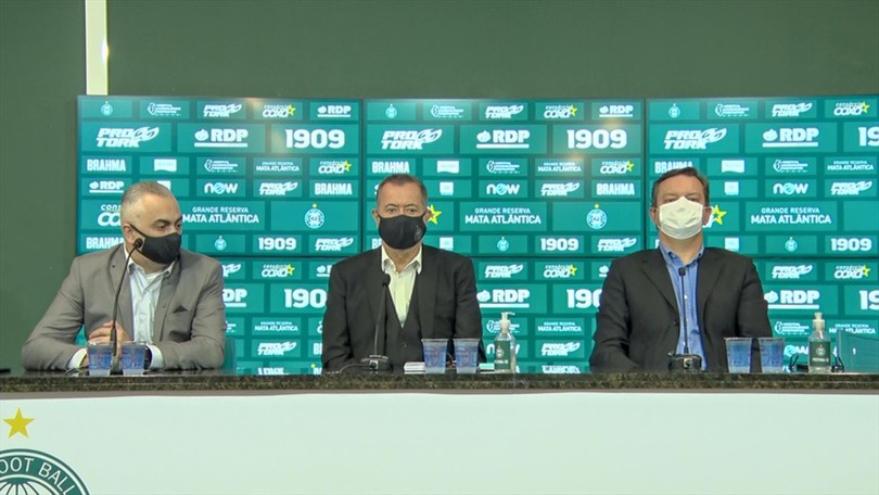 Coritiba fecha um patrocínio pontual para o jogo contra o ...