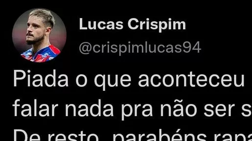 Crispim, do Fortaleza, critica arbitragem contra o Flu: 'Delegacia, urgente!'