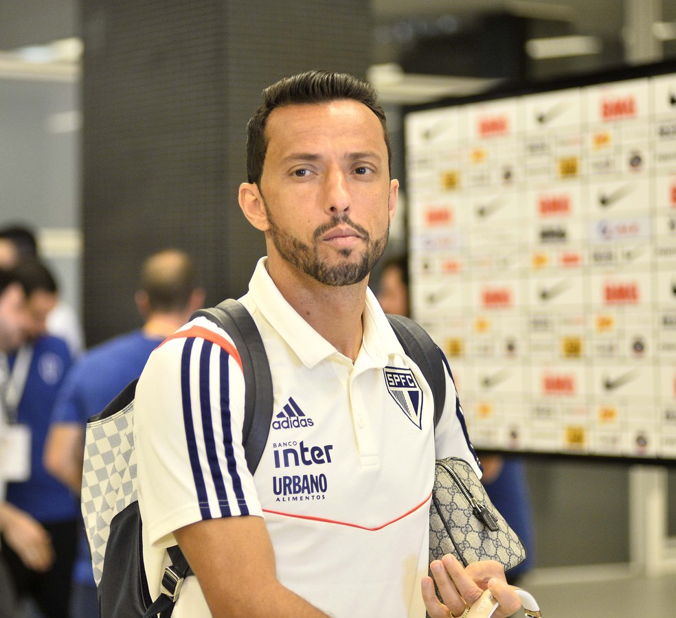 NenÃª foi liberado pelo SÃ£o Paulo da reapresentaÃ§Ã£o nesta segunda-feira â€” Foto: Marcos Ribolli