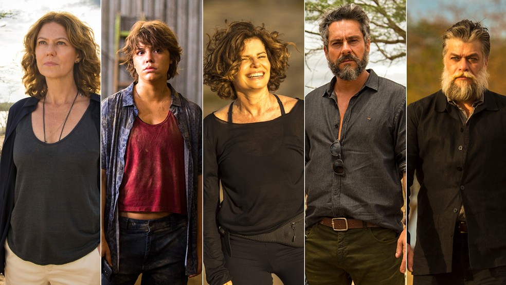 Elenco se despede de 'Onde Nascem os Fortes' (Foto: Estevam Avellar/Globo)