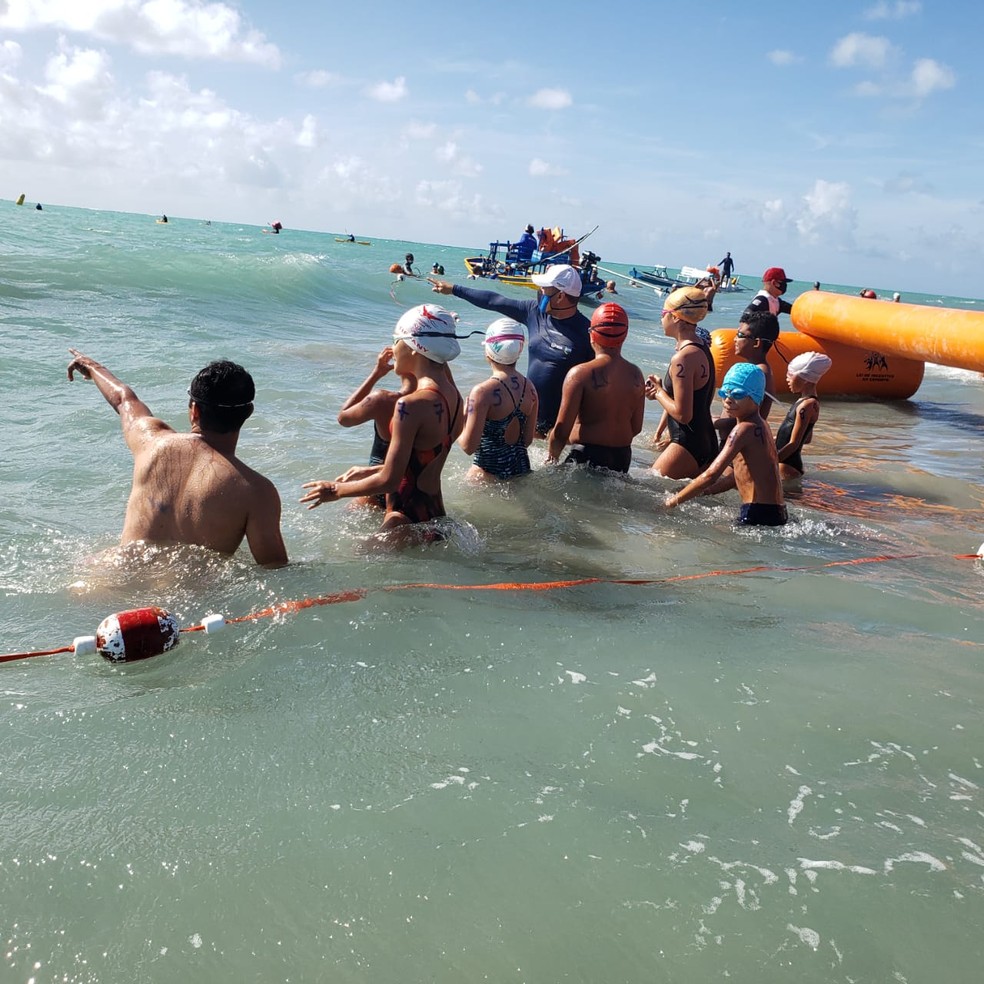 Travessia da Praia Pajuçara em Maceió — Foto: Nadilson Costa/Arquivo Pessoal