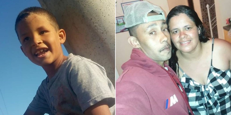 Mãe e padrasto foram presos após morte de menino de 7 anos em Avaré — Foto: Arquivo pessoal