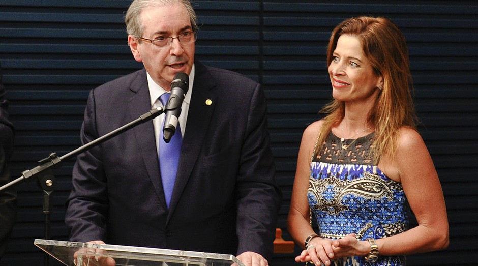 Eduardo Cunha e Cláudia Cruz: mulher de ex-deputado preso quer se livrar de acusações (Foto: Wikicommons)