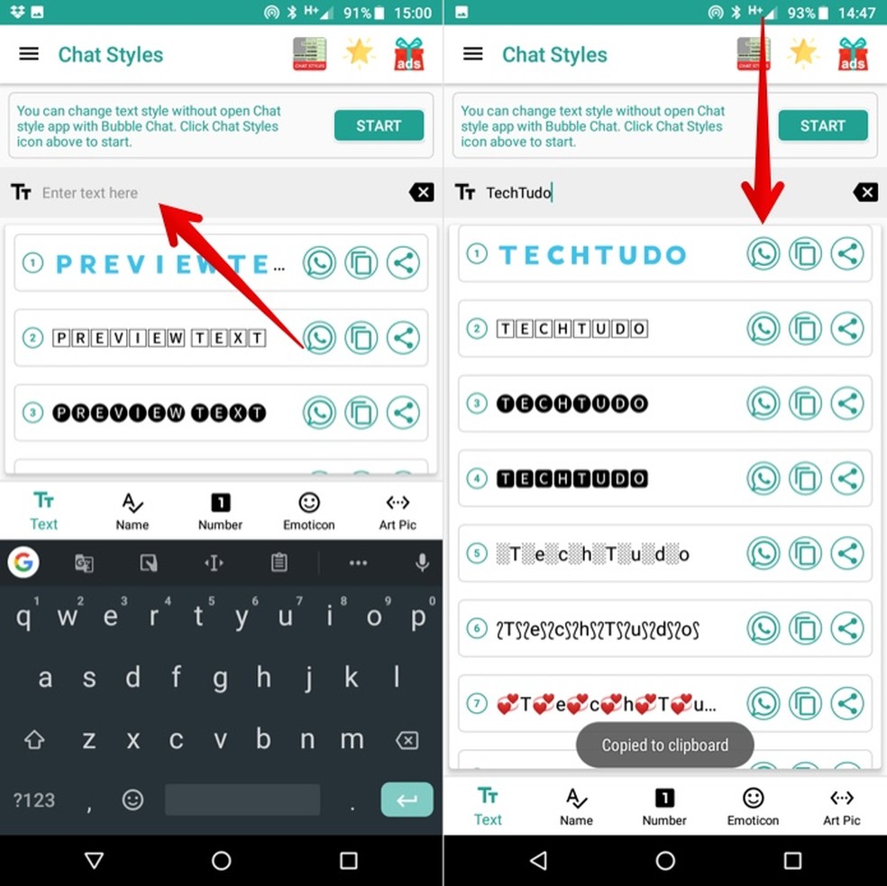 Whatsapp Como Mudar A Fonte E Deixar A Letra Personalizada No App Redes Sociais Techtudo Tenha letras bonitas para instagram, fontes para bio instagram e letras diferentes para instagram! whatsapp como mudar a fonte e deixar a