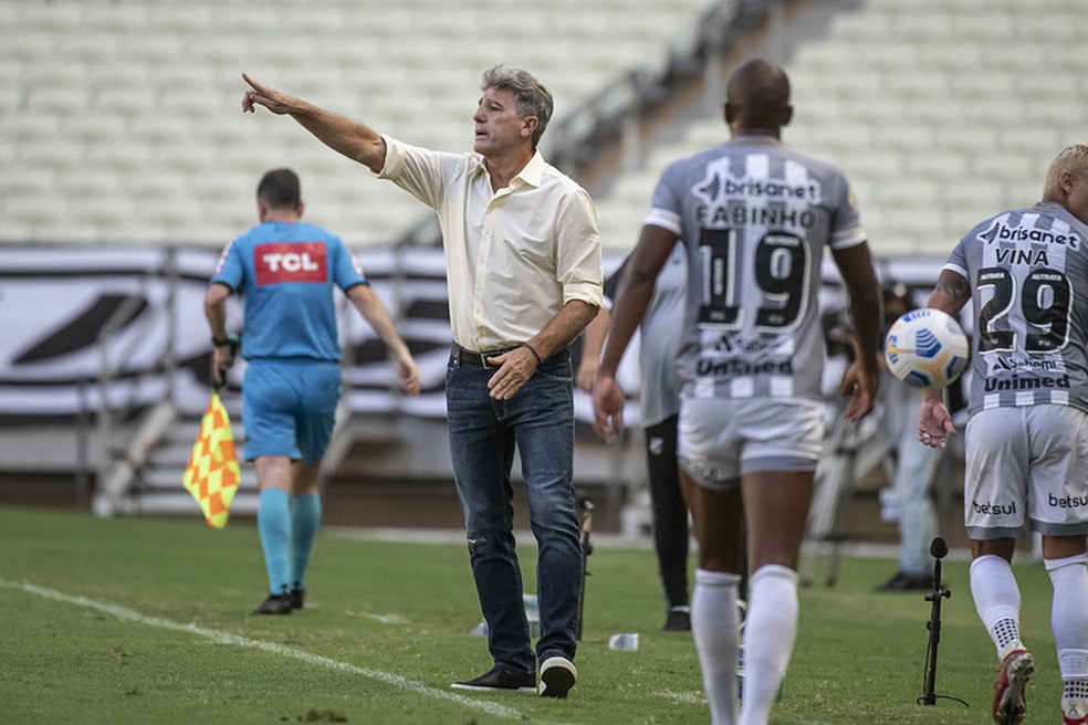Renato Gaúcho comanda o Flamengo em empate com o Ceará — Foto: Alexandre Vidal / Flamengo
