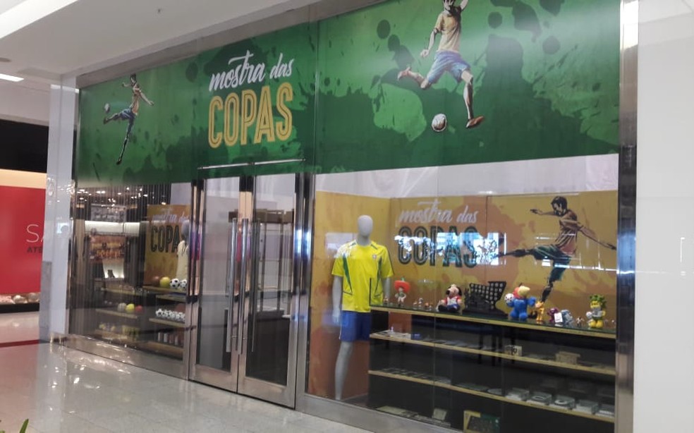 Acervo de colecionador sobre Copa do Mundo é exposto em shopping de Natal |  Augustox | ge