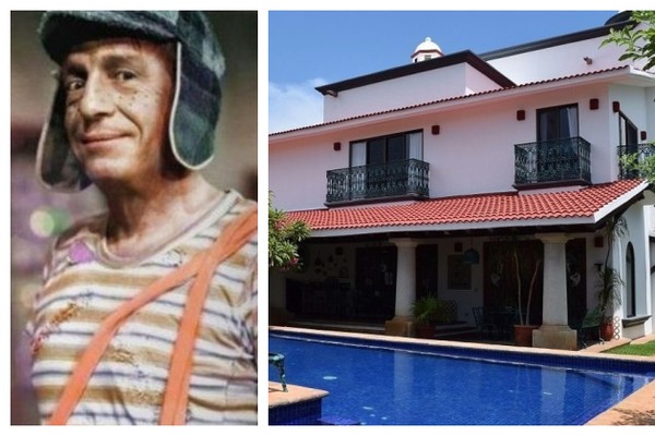 A casa em Cancún do ator Roberto Gómez Bolaños (1929-2014), intérprete do personagem Chaves, foi colocada à venda por US$ 2 milhões (Foto: Reprodução/Divulgação)