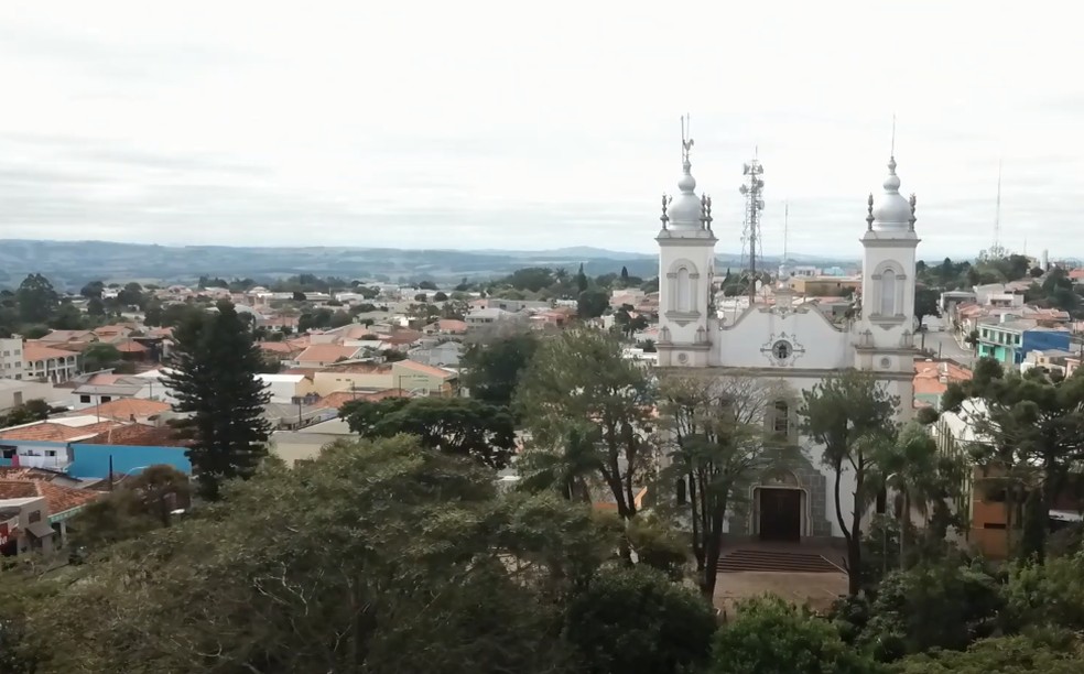 Caso ocorreu em Wenceslau Braz, no norte pioneiro do Paraná — Foto: D Drone/ Daniel James/ Prefeitura de Wenceslau Braz